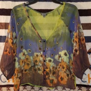 Women's Sheer Blouse
